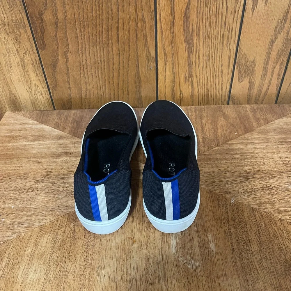 ROTHY's Shoes Slip Ons Sneakers-Black-Size 9,5 - Picture 6 of 11